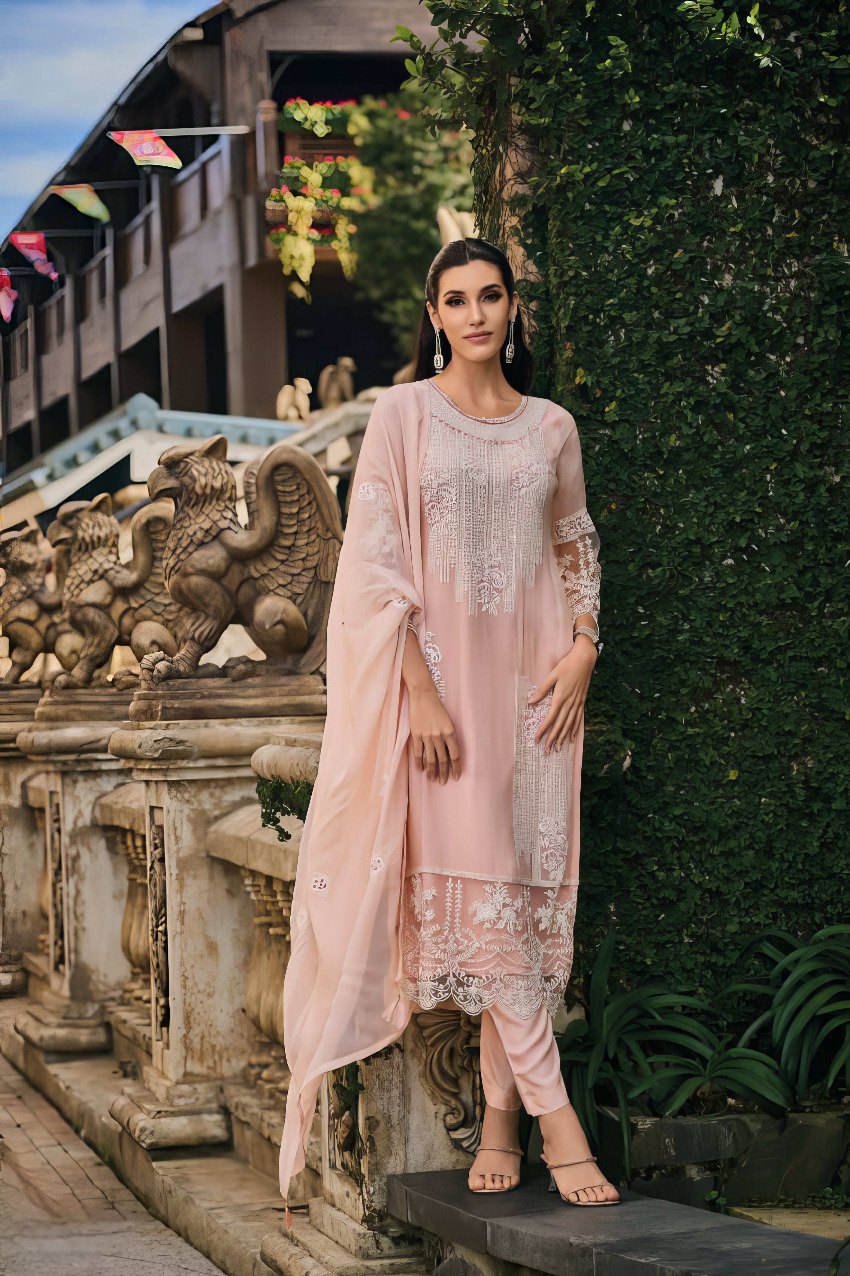 Organza Elegance Pakistani Suit LXPK0092