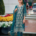 Soft Organza Stylish Pakistani Suit LXPK0094