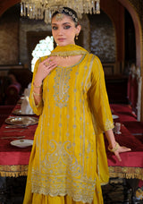 Regal Bloom Designer Sharara Set LXSR0113