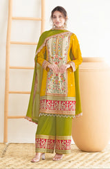 Premium Chinnon Luxury Suit LXST0073