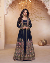 Premium Georgette Gown LXGW0057