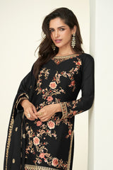 Premium Chinon Fab Sharara Set LXSR0122