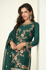 Premium Chinon Fab Sharara Set LXSR0122