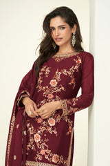 Premium Chinon Fab Sharara Set LXSR0122