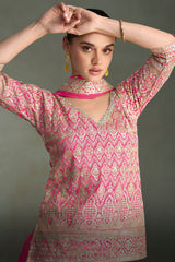 Real Simar Silk Sharara Set LXSR0124