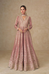 Premium & Finest Chinnon Sharara Set LXSR0125