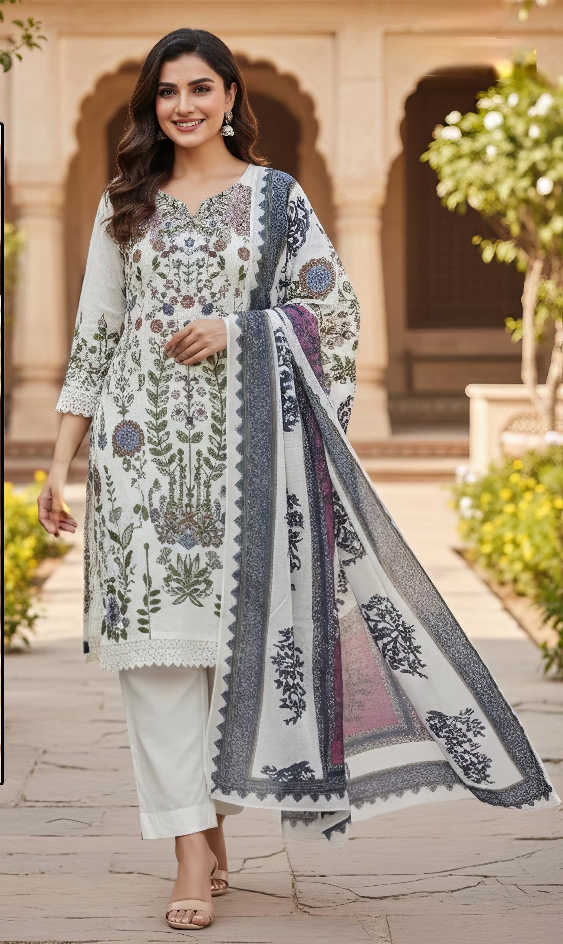 Premium Vichitra Fab Pakistani Suit LXPK0102