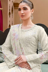 Zariya Luxe Ensemble Pakistani Suit EAPK0089