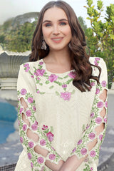 Floral Embroidered Pakistani Suit EAPK0098