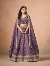 Zara Crush Fill Lehenga LXGW0061