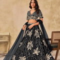 Art Silk Lehenga Set with Net Dupatta LXLG0037