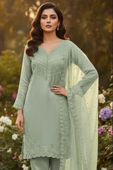 Graceful Cristal Viscose Suit Set EAST0054