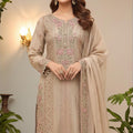 Elegant Heavy Chiffon Plazo Suit EASR0090