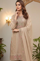 Elegant Heavy Chiffon Plazo Suit EASR0090