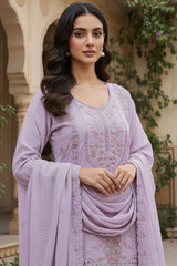 Georgette Zarkan Plazo Suit EASR0087