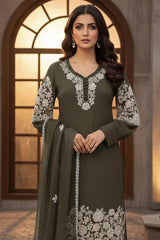 Georgette Zarkan Work Suit Set EAPK0108