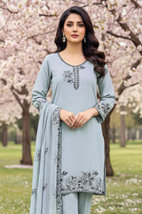 Heavy Georgette Zarkan Work Suit Set EAPK0106