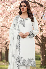 Heavy Georgette Zarkan Work Suit Set EAPK0106