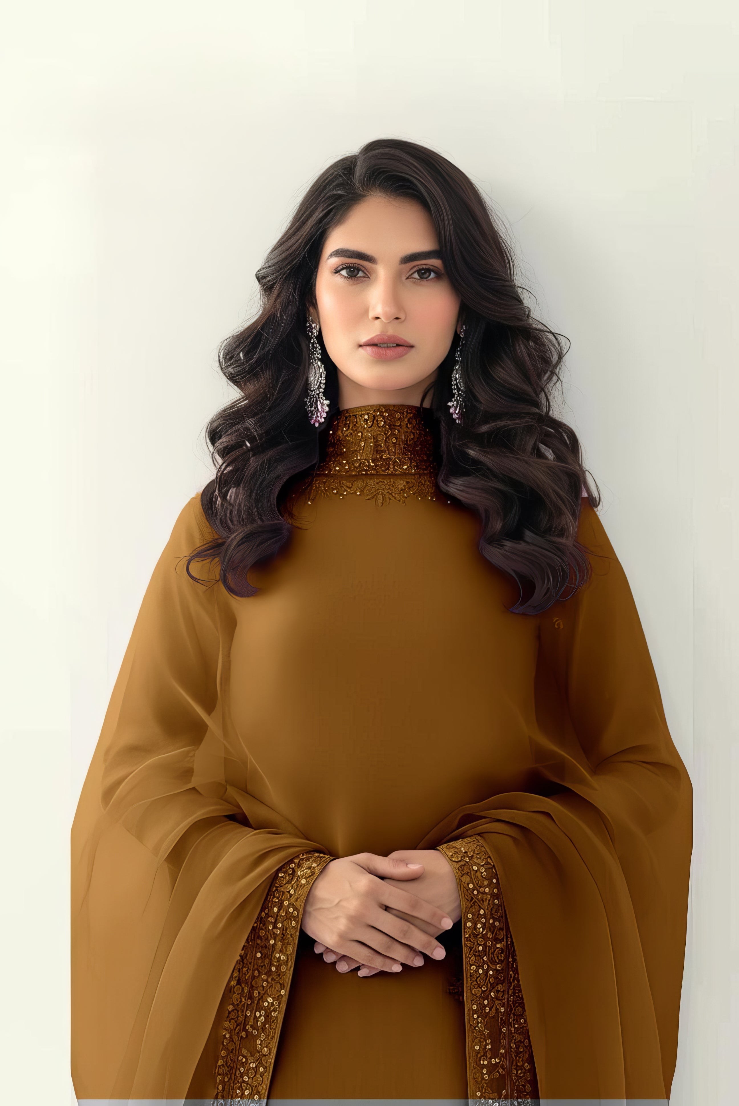 Luxury Handwork, Farshi Salwar & Dupatta Suit Set EAST006