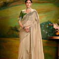 Forest Green and Beige Designer Embroidered LXSE0012