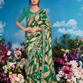Phoolrang Brasso Pure Brasso Saree LXSE0030