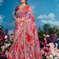 Pure Brasso Fab Saree  LXSE0031