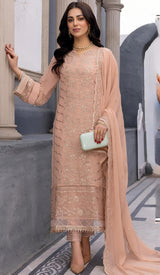 Zarqa Shine Embroideried Pakistani suit EAPK0009