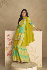 Premium Chinon Silky Sharara EASR0004