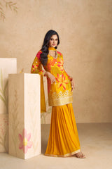 Premium Chinon Silky Sharara EASR0004