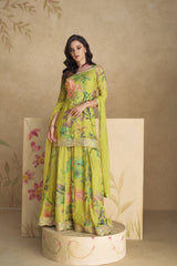 Premium Chinon Silky Sharara EASR0004