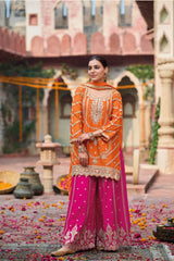 Heavy Chinon sharara with Squence work EASR00023