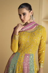 Multi Color Designer GOWN EAGW0023