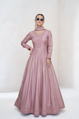 Shadow Drape Silky Fab Gown EAGW0025