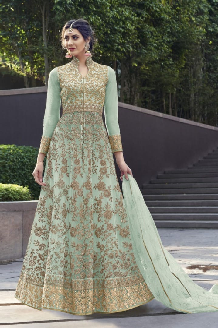 Royal Gleam Fancy fabric Gown EAGW0033