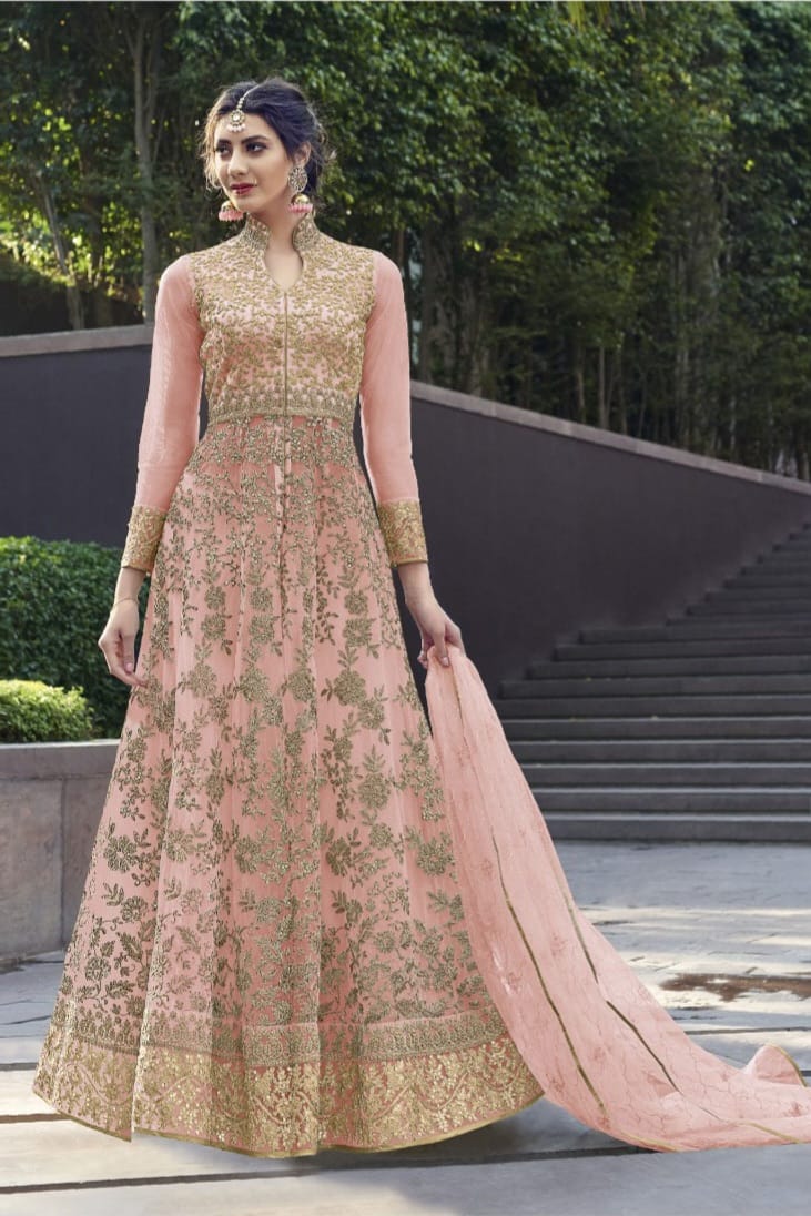 Royal Gleam Fancy fabric Gown EAGW0033