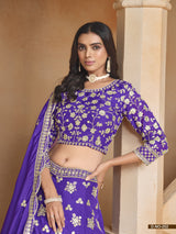 Radiant Beauty Organza Lehenga LXLG0004
