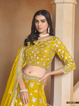 Radiant Beauty Organza Lehenga LXLG0004