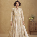 Floral Embroidered Premium gown LXGW0031