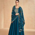 Amaira – Full-Stitch Premium Silk Gown LXGW0028