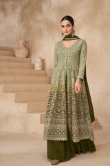 Falak Real Georgatte Sharara Suit LXSR0042