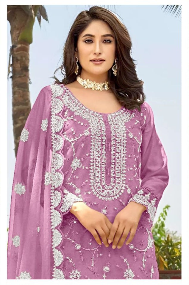 Shimmer Whisper Luxury Suit LXST0023BAKI HE PIC