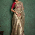 Pure Tissue Fab Jharkan Saree LXSE0011