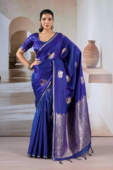 Pure Satin Handloom  Saree LXSE0045