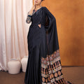 Kutchi Ajrakh Silky Saree EASE0056
